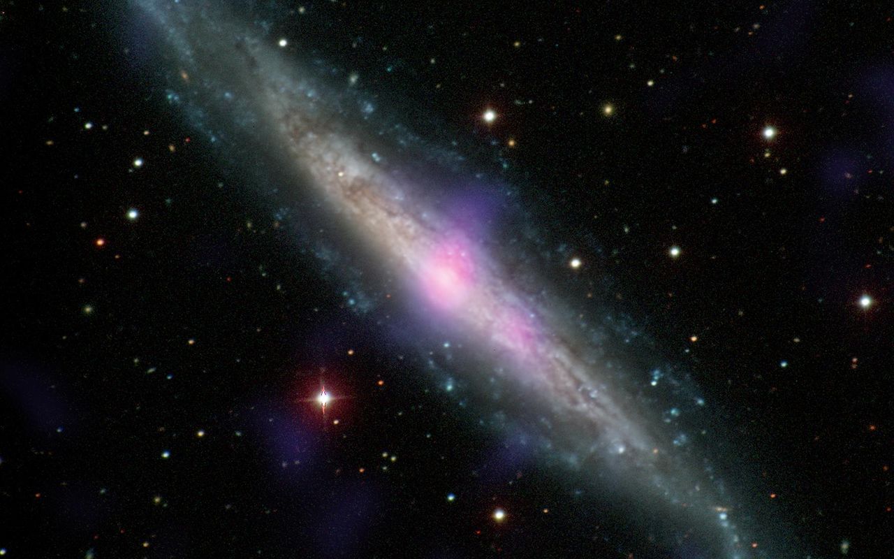 Galaxy observed by NASA