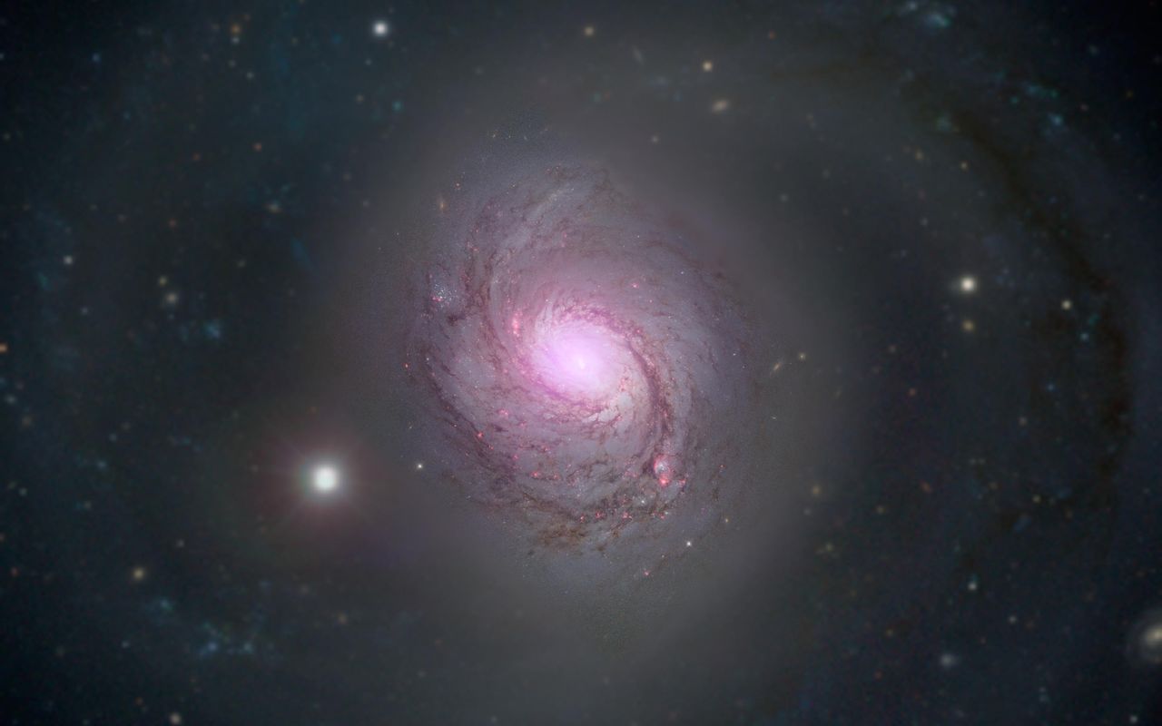 Galaxy observed by NASA
